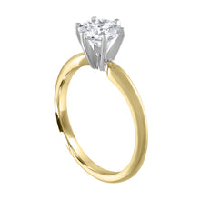 1.43 Ct Diamond Round Shape  Solitaire Ring G SI1 Enhanced Made to Order