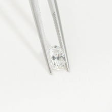 CERT 0.7 Ct Oval Shape Diamond D/ VS2 Unset 100% Natural Enh.