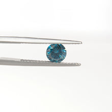 0.69 Ct Round Cut Diamond Blue/VS2 Loose Unset NATURAL For Ring Enhanced