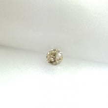 1.25 Carat Round Champagne I1 Enhanced Loose Diamond Real Natural