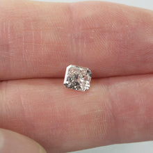 0.77 Carat Radiant F SI2 Enhanced Loose Diamond Natural Mined