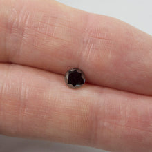 0.56 Carat Round Black Enhanced Loose Diamond Earth Mined