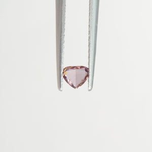 0.16 Carat Heart Pink Enhanced Loose Diamond Natural Mined