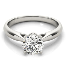 1.45 Carat Diamond Round Shape G SI1  Enhanced Available in White, Yellow or Rose Gold Engagement Ring