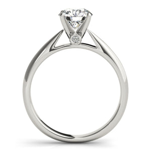 1.45 Carat Diamond Round Shape G SI1  Enhanced Available in White, Yellow or Rose Gold Engagement Ring