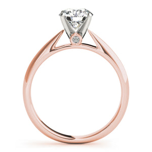 1.45 Carat Diamond Round Shape G SI1  Enhanced Available in White, Yellow or Rose Gold Engagement Ring