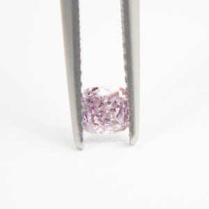 0.25 Carat Natural Fancy Pink Cushion Shape Diamond Loose Unset GIA CERTIFIED