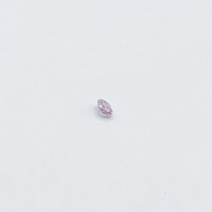 0.11 Ct Natural~Fancy Intense Pink-Purple~Even Shape 100% Natural