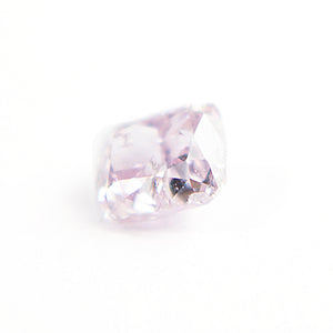 0.17 Carat Fancy Intense Pink-Purple Loose Unset Cushion Modified  Natural Diamond Bright rare