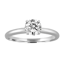 1.21 Carat Natural Diamond Round Brilliant  Ring D SI1 Enhanced Custom Made