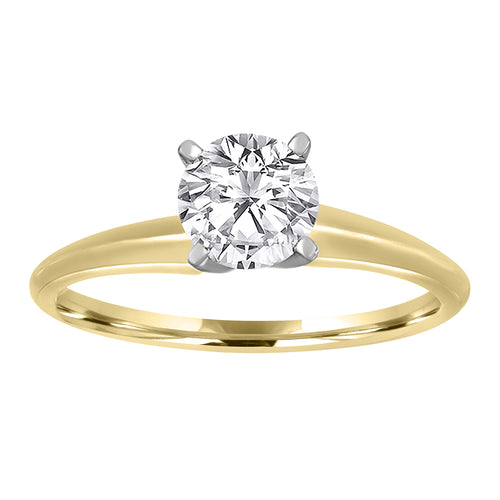 1.59 Ct Earth Mined Diamond Round Shape D SI1  Enhanced Available in White, Yellow or Rose Gold Engagement Ring Excellent Custom Made