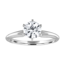 1.59 Carat Natural Diamond Round Brilliant  Solitaire Ring D SI1 6 Prong Enhanced Custom Made