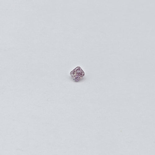 0.14 Carat Natural~Fancy Purple-Pink~Even I1 CERTIFIED Radiant Loose Diamond Earth Mined Rare UNSET