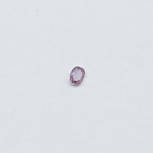 0.1 Ct Natural~Fancy Pink-Purple~Even I1 CERTIFIED Oval Loose Diamond Natural Mined Rare Natural Color UNSET