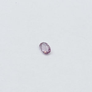 0.1 Ct Natural~Fancy Pink-Purple~Even I1 CERTIFIED Oval Loose Diamond Natural Mined Rare Natural Color UNSET