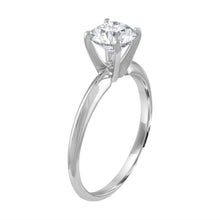 0.87 Ct Earth Mined Diamond Round Shape F SI1  Enhanced Available in White, Yellow or Rose Gold Engagement Ring Good Diamond Made to Order