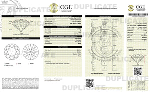 2.11 Carat D SI1 CERTIFIED Round Shape Engagment & Wedding Set Custom Made Mined Diamond Solitaire with Accents Enhanced