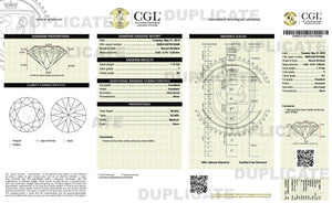 2.19 Carat F SI1 CERTIFIED Round Shape Natural Diamond Available in White, Rose or Yellow Gold Custom Made Enhanced Engagement Ring