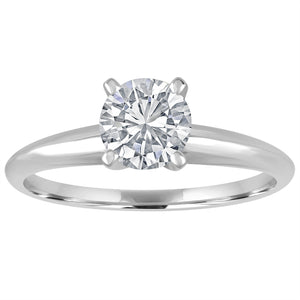 1/3ct Double Halo Engagement Ring Natural Diamonds Enhanced Center